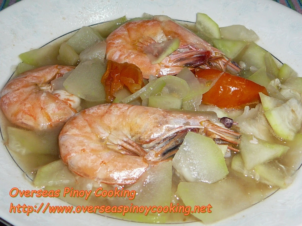 Sugpo at Upo Buridibud - Dinengdeng