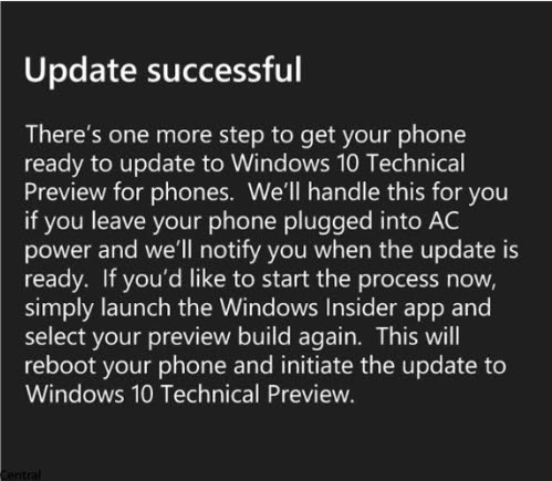 Cara Install Windows 10 Preview di Lumia Windows Phone
