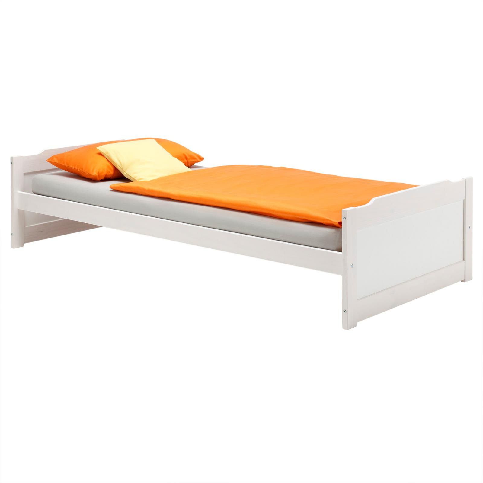 39+ großartig Bilder Bett 90X200 Weiß / Bett weiss 90x200 in einem Landhausstil für schlafzimmer ... - Jugendzimmer set manja kinderzimmer weiss hochglanz 5 teilig.