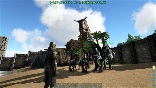 Ark 非ホスト専用セッション Pc で二人で遊んでます Reject4