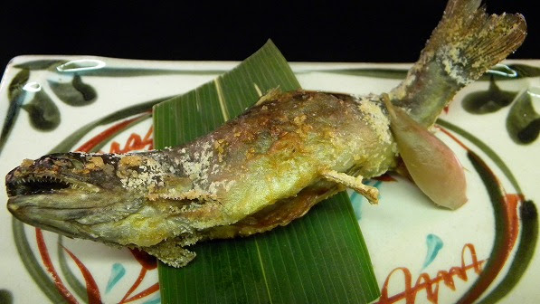 岩魚の塩焼き 穂高温泉郷 常念坊