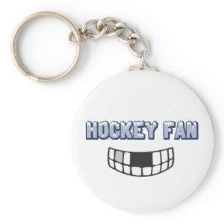 Hockey Fan Keychain keychain