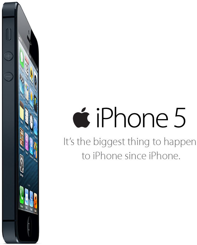 iPhone 5 - It's the biggest thing to happen to iPhone since iPhone.