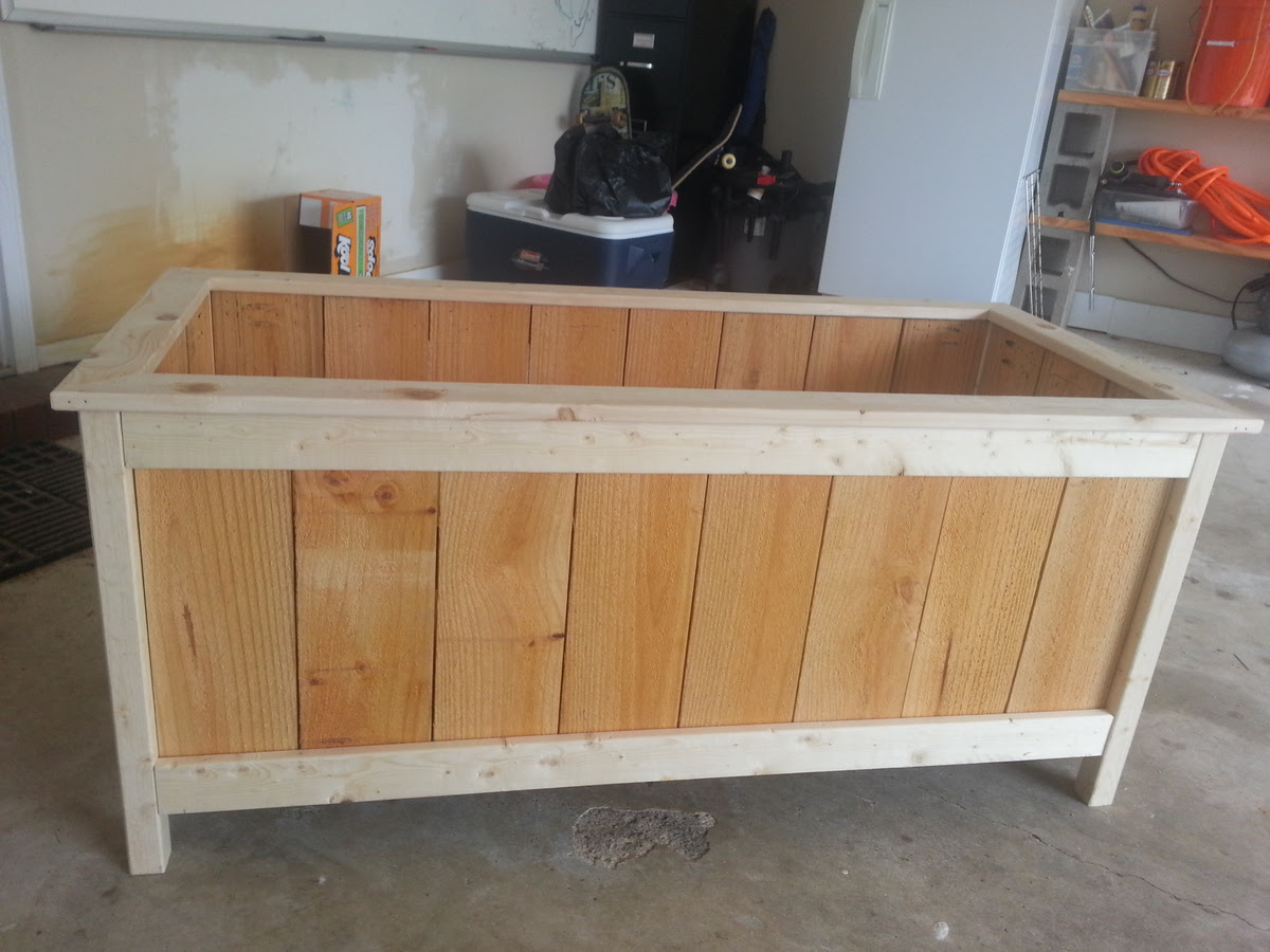 Ana White | Modified Rectangular Planter - DIY Projects