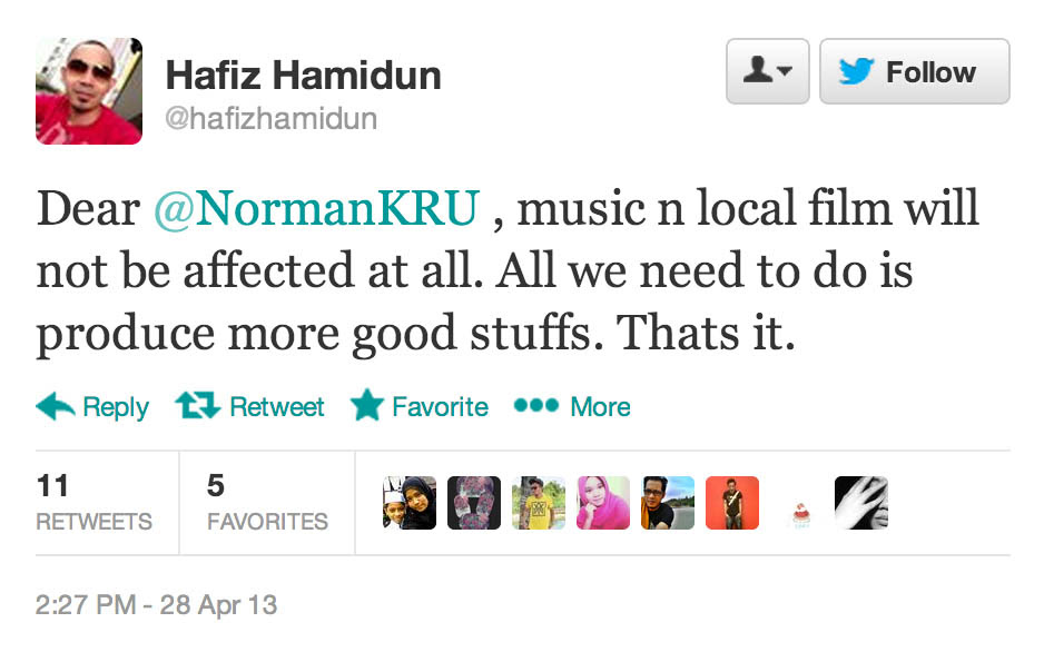 Artis Respon Kenyataan Norman Kru