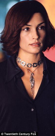 Center stage: Femke Janssen wore Dana Schneider's designs in X Men
 2 while in character as Jean Grey 