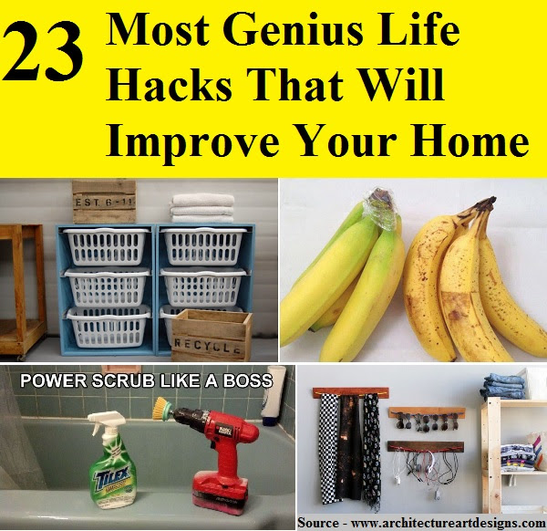 23 Most Genius Life Hacks That Will Improve Your Home