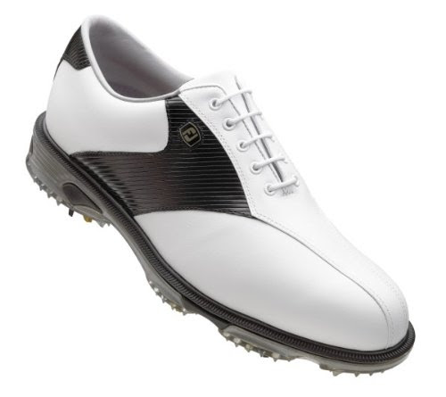 FootJoy DryJoys Tour Golf Shoes 53693 White/Black Medium 9.5