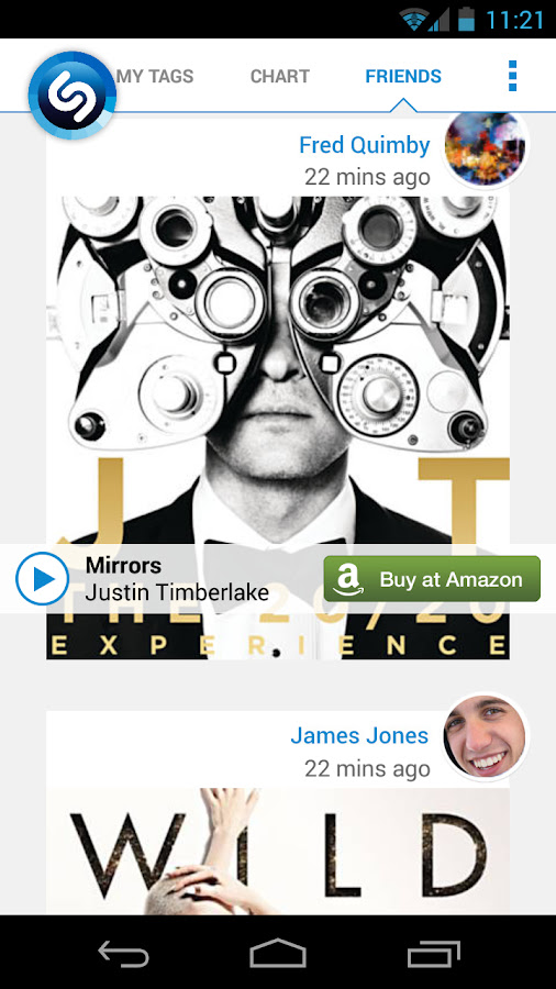 Shazam Encore - screenshot
