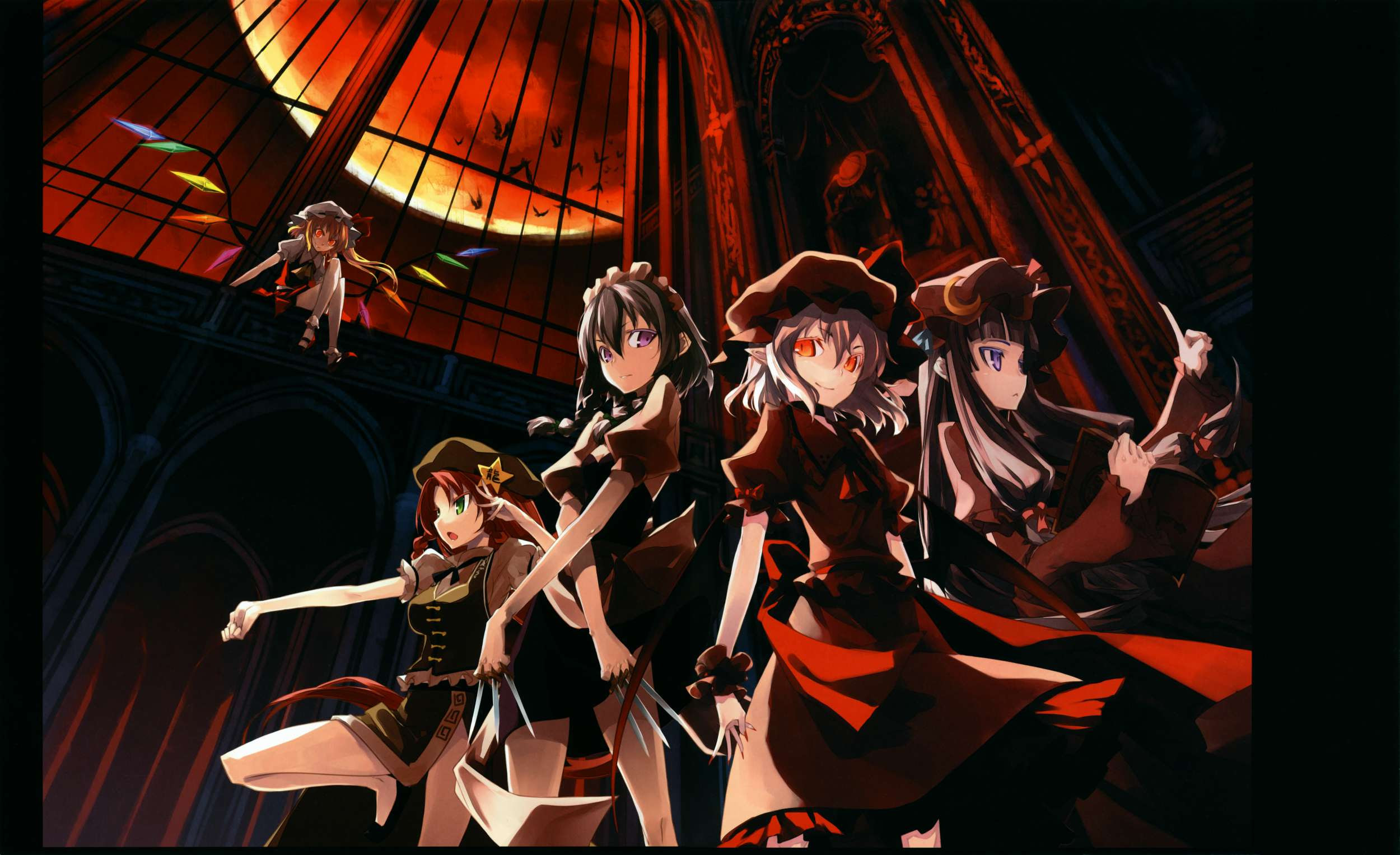 東方彷徨記 東方壁紙 紅魔館 美鈴