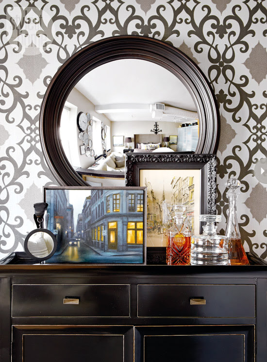 Style At Home Small space Bold and whimsical loft 3