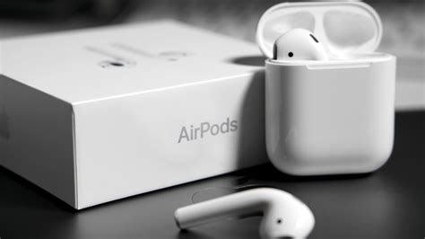 Airpods 2 with charging case (or wireless charging case). AirPods - Unboxing and Review - YouTube