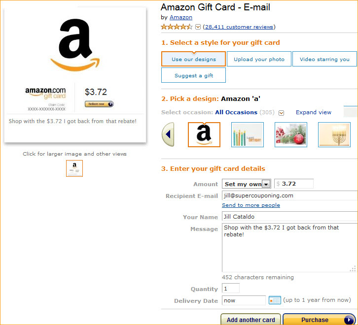 Use up your old Visa gift cards to shop on Amazon! - Jill ...