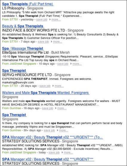 http://www.jobs.com.sg/Spa-Therapist-jobs