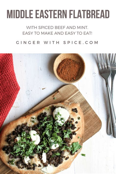 · ▢ 1 cup whole wheat flour. Middle Eastern Flatbread with Spiced Beef and Mint