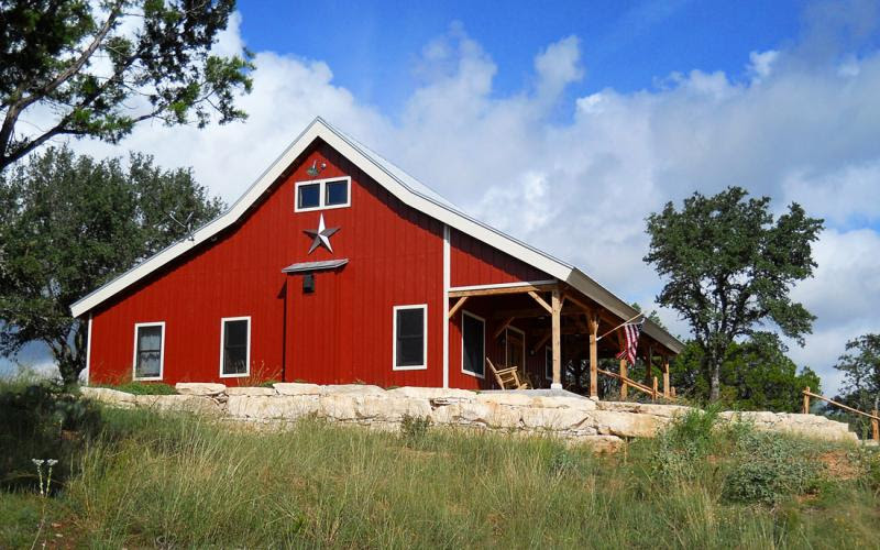 Barn house building kit