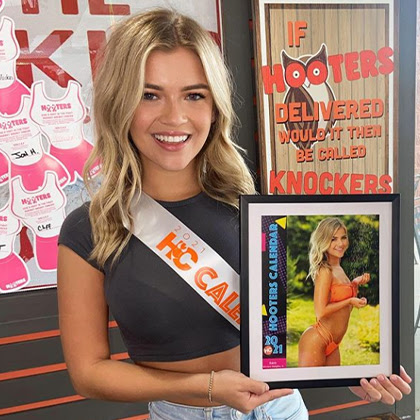 2021 Hooters Calendar Available Now