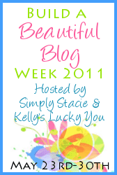 Build a Beautiful Blog Week