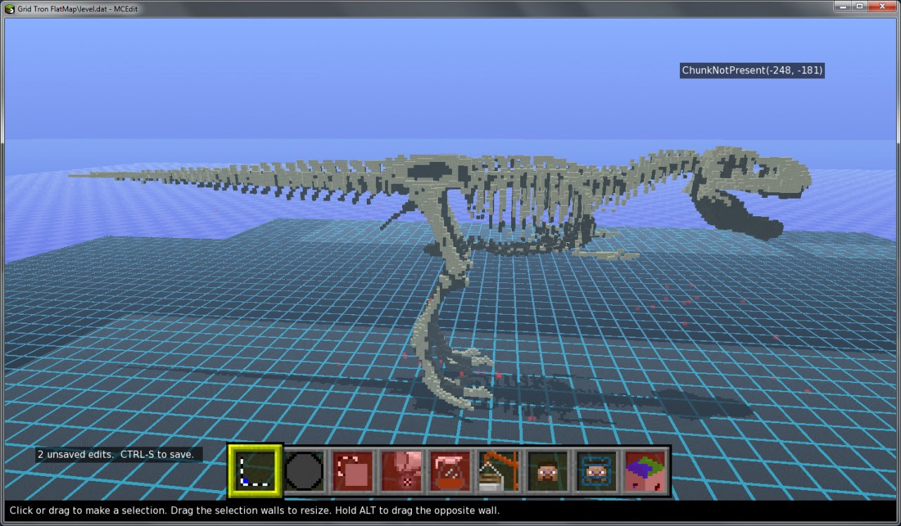 Displaying Images For  Minecraft Dinosaurs T Rex Model