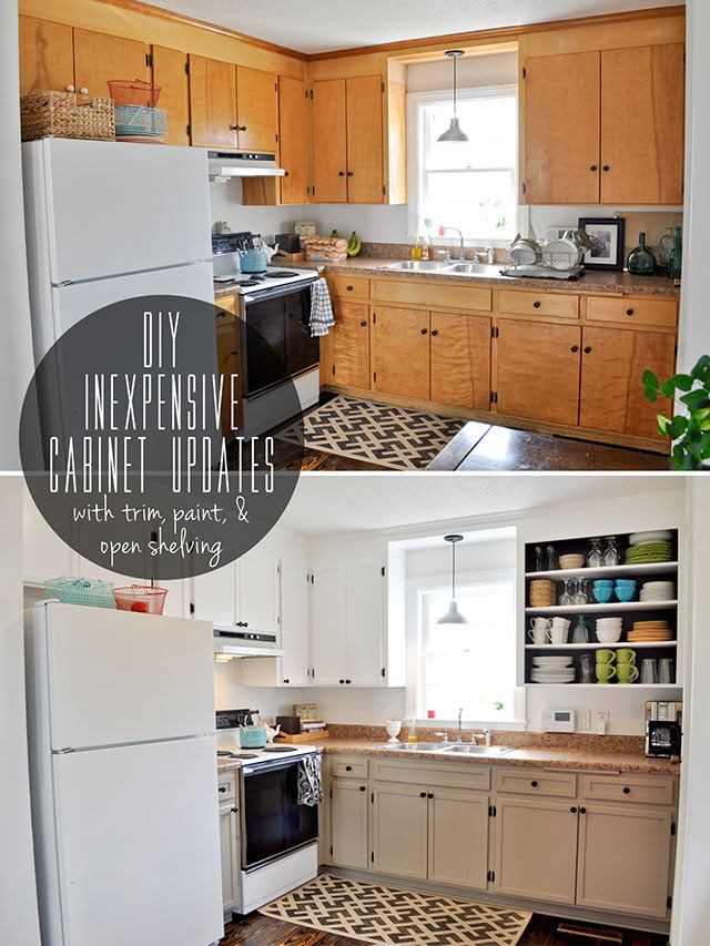 20 Inspiring DIY Kitchen Cabinets Simple Do It Yourself 