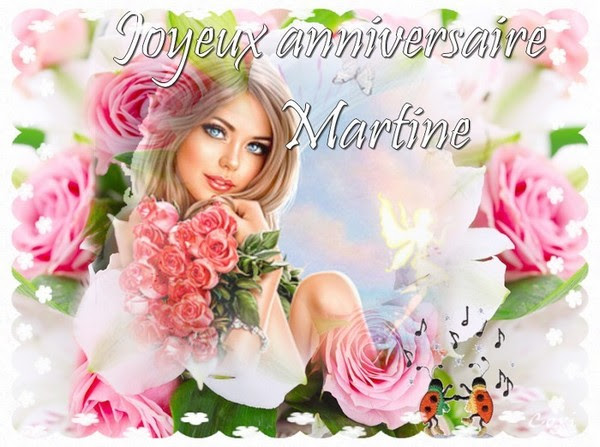 Joyeux Anniversaire Martine