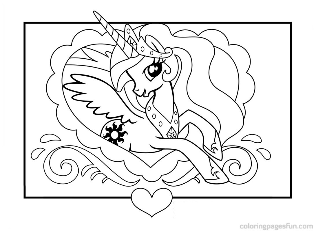 My Little Pony Coloring Page
