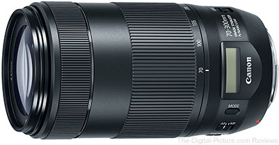 Canon Announces EF 70-300mm f/4.5-5.6 IS II USM Lens