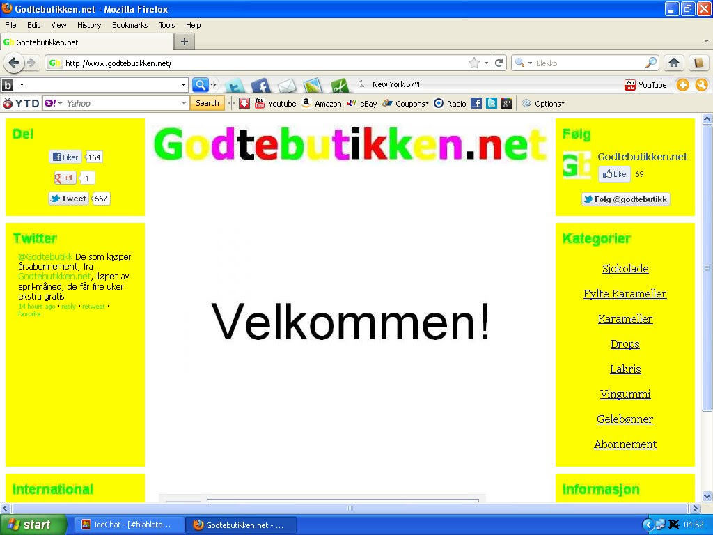 virker greit firefox