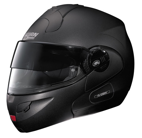 Atlantic Moto Nolan N102 N-Com Black Graphite Helmet