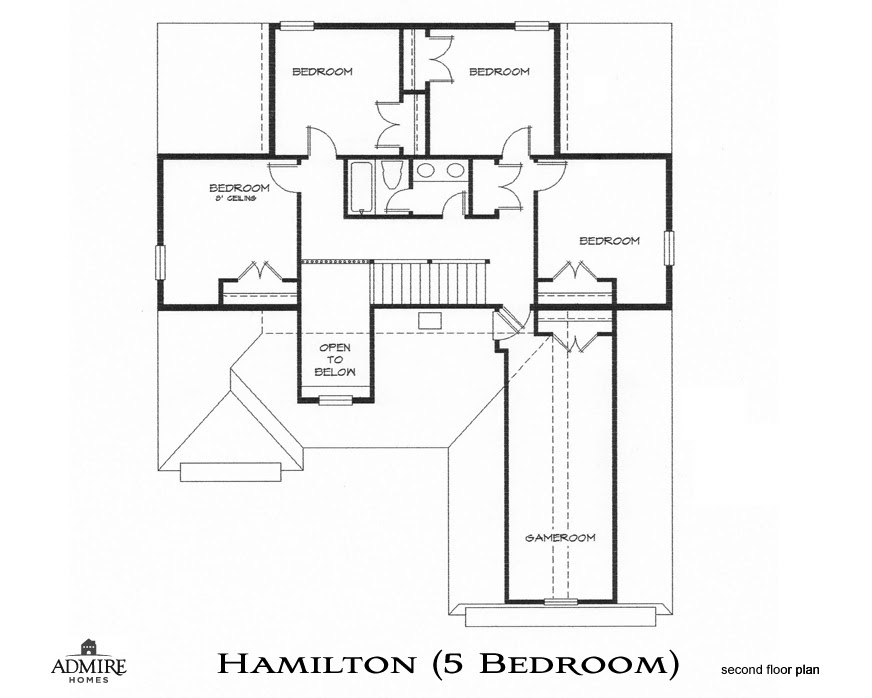 Hamilton With 5 Bedrooms Admire Custom Homes