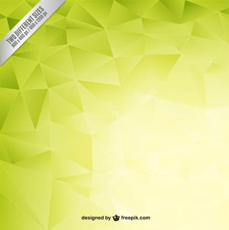 Green-polygons-background