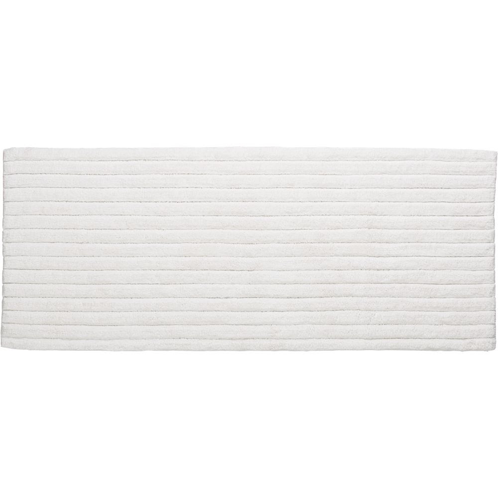 cirrus grey bath rug in bath linens | CB2