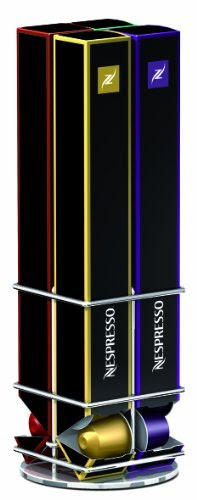 Capstores 50.BOXROT - Dispensador de cápsulas Nespresso, en acero cromado