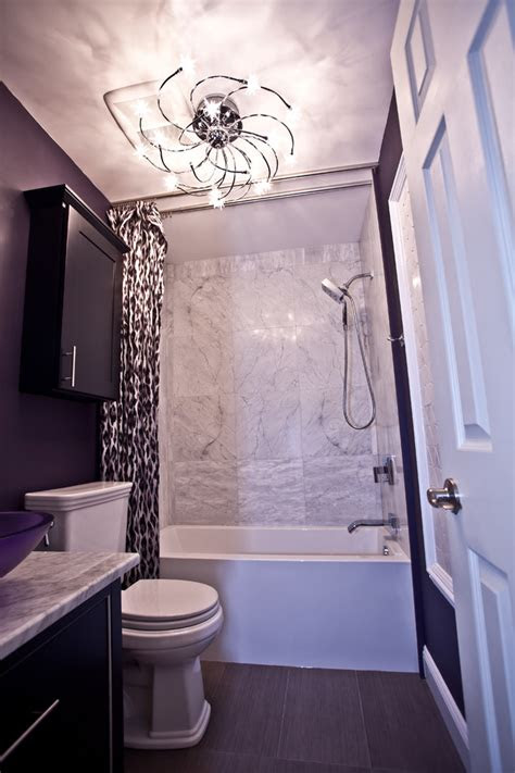 affordable purple bathroom accessories    decohoms