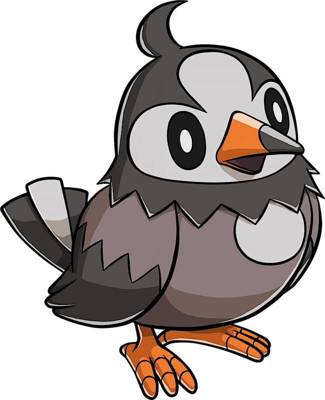 Pokemon 2396 Shiny Starly Pokedex Evolution Moves Location Stats