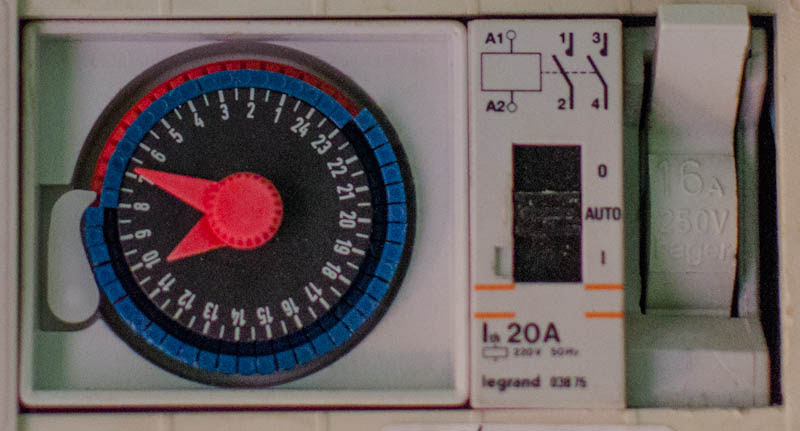 Reglage Horloge Legrand 03753
