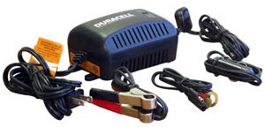 The Duracell 2 AMP 12V Battery Maintainer / Charger