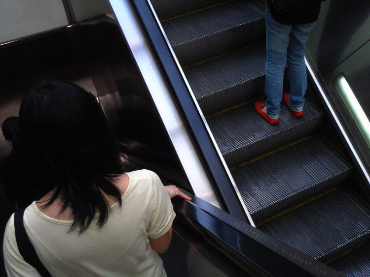 up and down