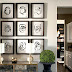 Gallery Wall - Gallery Wall Ideas - Ways to Display Art - Gallery walls and combine colors, textures & more!