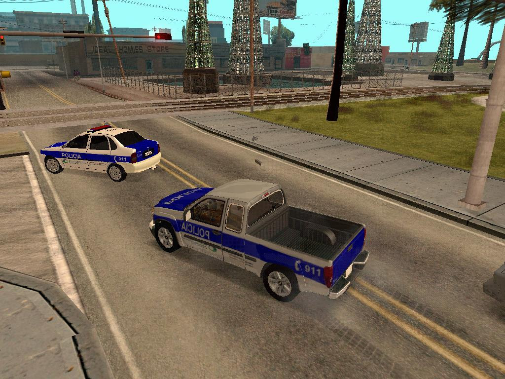 Camioneta 4x4 Policia Bonaerense