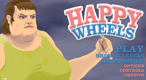 Happy Wheels is about trying to not get violently killed while taking ...