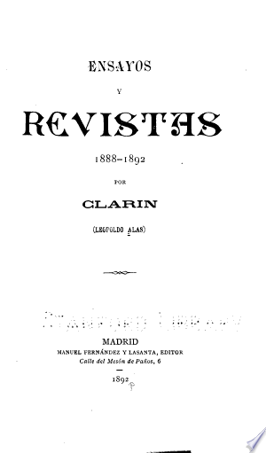 Ensayos y revistas