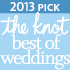 2013 Pick - Best of Weddings on The Knot