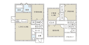 間取 予算公開 奈良で延床面積27坪の新築一戸建てを建てる