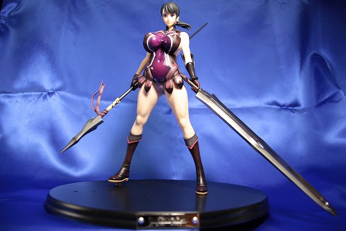 フィギュアレビュー グリフォンエンタープライズ謹製 クイーンズブレイド 武器屋カトレア 駅と鉄道 ときどきドール
