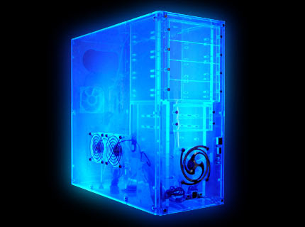 Logisys Clear Blue UV Acrylic