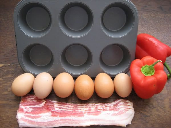 ingredients 9 Omelet Muffins