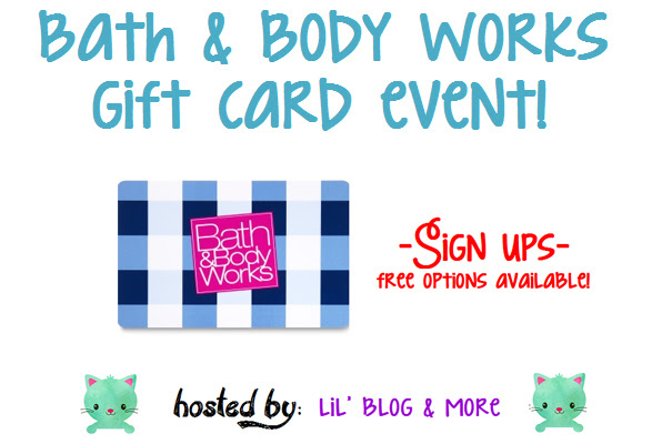 Bath and Body Works Event Blogger Opp
