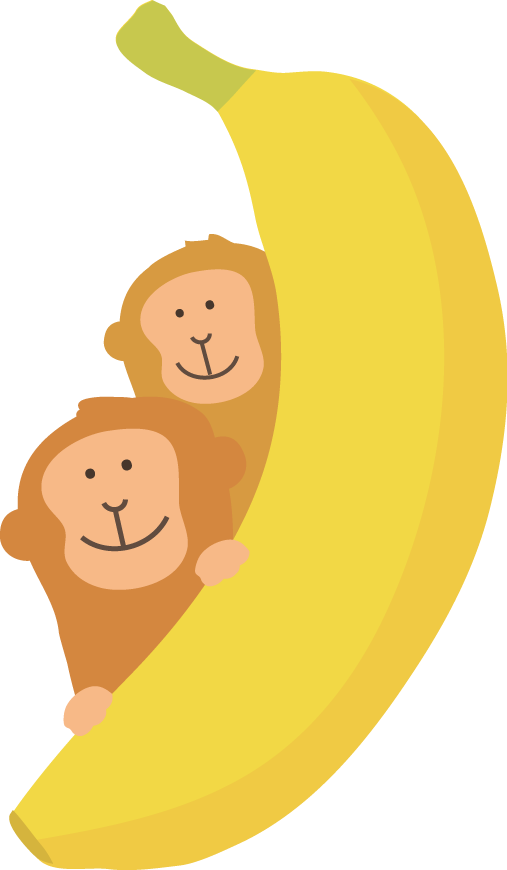 猿 さる のイラスト 無料イラストフリー素材