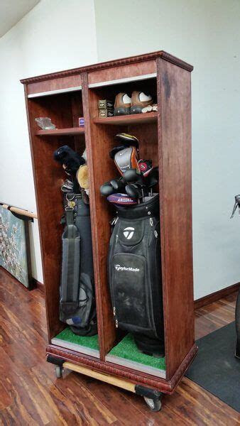 golf locker golf room lockers diy furniture